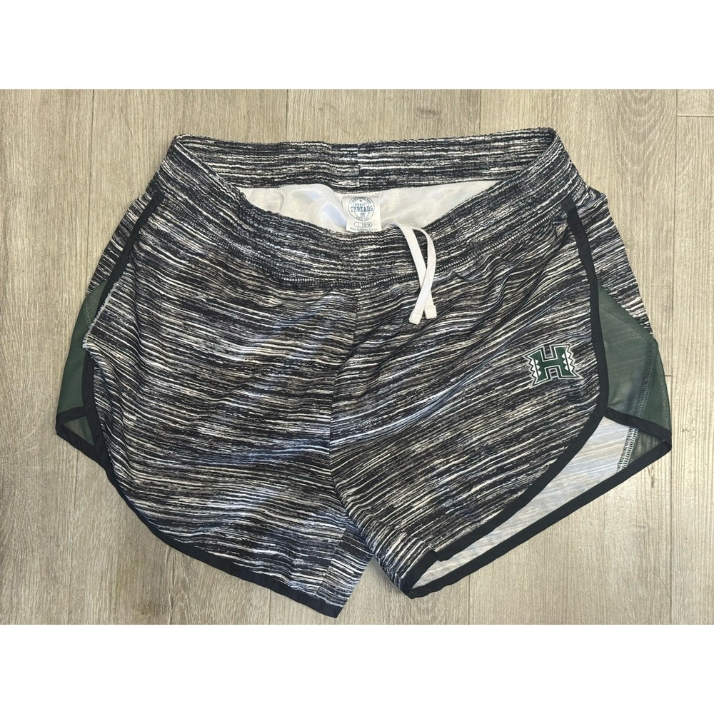 Rival Threads 91 Hawaii Rainbow Warriors Athletic Shorts Women's Large NCAA